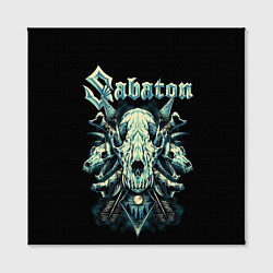 Холст квадратный Sabaton, цвет: 3D-принт — фото 2