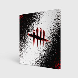 Холст квадратный Dead by Daylight, цвет: 3D-принт