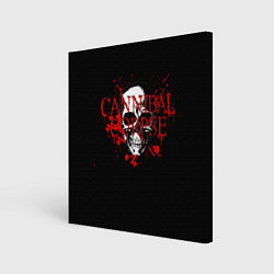 Холст квадратный Cannibal Corpse, цвет: 3D-принт