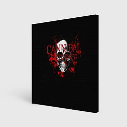 Холст квадратный Cannibal Corpse, цвет: 3D-принт