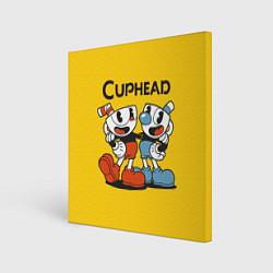 Холст квадратный CUPHEAD, цвет: 3D-принт