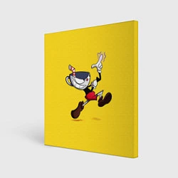 Холст квадратный CUPHEAD, цвет: 3D-принт