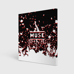 Холст квадратный Muse, цвет: 3D-принт