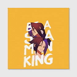 Холст квадратный Be a Shaman King, цвет: 3D-принт — фото 2
