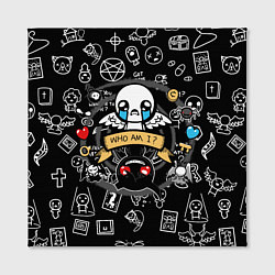 Холст квадратный THE BINDING OF ISAAC ЖЕРТВА, цвет: 3D-принт — фото 2