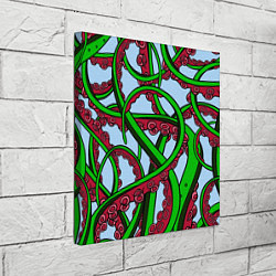 Холст квадратный Кракен Kraken, цвет: 3D-принт — фото 2