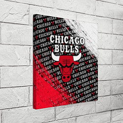Холст квадратный CHICAGO BULLS 6, цвет: 3D-принт — фото 2