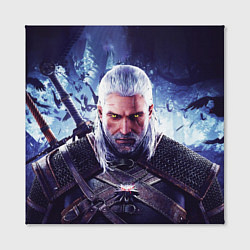 Холст квадратный THE WITCHER GERALT OF RIVIA, цвет: 3D-принт — фото 2