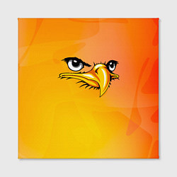 Холст квадратный Орёл 3d, цвет: 3D-принт — фото 2