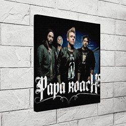 Холст квадратный Papa Roach band, цвет: 3D-принт — фото 2