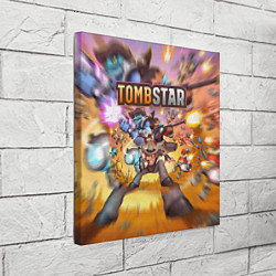 Холст квадратный TombStar ТомбСтар Z, цвет: 3D-принт — фото 2
