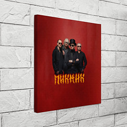 Холст квадратный Группа Пикник, цвет: 3D-принт — фото 2