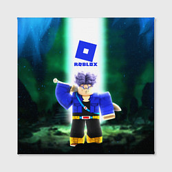 Холст квадратный DRAGONBALL ROBLOX РОБЛОКС Z, цвет: 3D-принт — фото 2