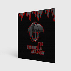 Холст квадратный The Umbrella Academy Академи, цвет: 3D-принт