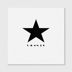 Холст квадратный Blackstar - David Bowie, цвет: 3D-принт — фото 2