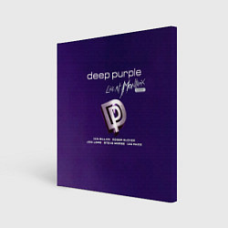 Холст квадратный Deep Purple - Live at Montreux 1996, цвет: 3D-принт