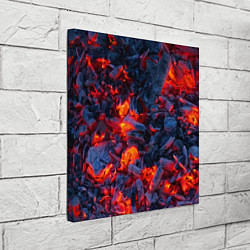 Холст квадратный Магия углей, цвет: 3D-принт — фото 2