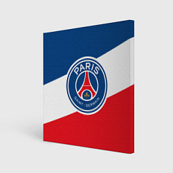 Холст квадратный Paris Saint-Germain FC, цвет: 3D-принт