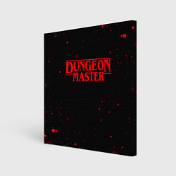 Холст квадратный DUNGEON MASTER BLOOD ГАЧИМУЧИ, цвет: 3D-принт