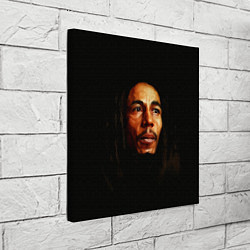 Холст квадратный Bob Marley Art, цвет: 3D-принт — фото 2