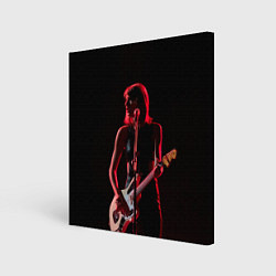 Холст квадратный Тейлор на концерте, цвет: 3D-принт
