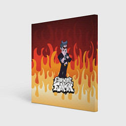 Картина квадратная Дорогой Папочка Friday Night Funkin