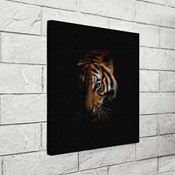 Холст квадратный Год тигра Голова, цвет: 3D-принт — фото 2