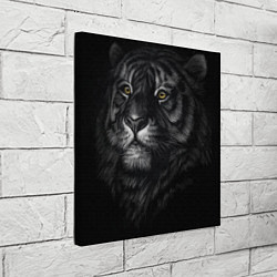 Холст квадратный Тигра!, цвет: 3D-принт — фото 2