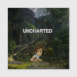 Холст квадратный Uncharted На картах не значится, цвет: 3D-принт — фото 2