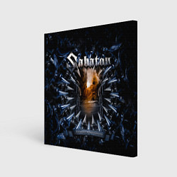 Холст квадратный Attero Dominatus - Sabaton, цвет: 3D-принт