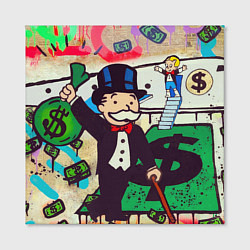 Холст квадратный Alec Monopoly ART, цвет: 3D-принт — фото 2