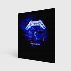 Холст квадратный Ride the Lightning - Metallica, цвет: 3D-принт