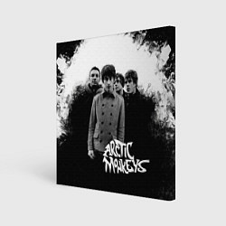 Холст квадратный Группа Arctic monkeys, цвет: 3D-принт