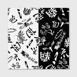 Холст квадратный Tokyo Revengers Black & White, цвет: 3D-принт — фото 2