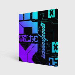 Холст квадратный Ghostrunner Neon, цвет: 3D-принт