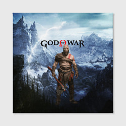 Холст квадратный Великий God of War Z, цвет: 3D-принт — фото 2