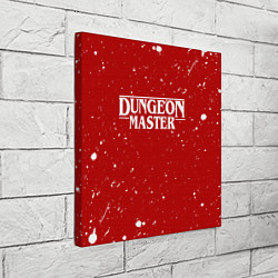 Холст квадратный DUNGEON MASTER BLOOD ГАЧИМУЧИ КРАСНЫЙ, цвет: 3D-принт — фото 2