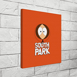 Холст квадратный Южный парк Кенни South Park, цвет: 3D-принт — фото 2