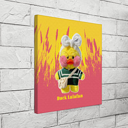 Холст квадратный Duck Lalafanfan, цвет: 3D-принт — фото 2