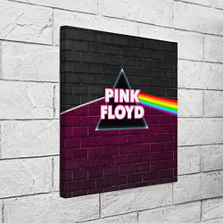 Холст квадратный PINK FLOYD ПИНК ФЛОЙД, цвет: 3D-принт — фото 2