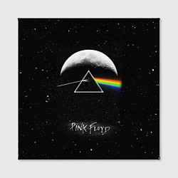 Холст квадратный PINK FLOYD LOGO ПИНК ФЛОЙД ЗВЕЗДЫ, цвет: 3D-принт — фото 2