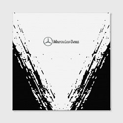 Холст квадратный Mercedes-Benz - Разрывы, цвет: 3D-принт — фото 2