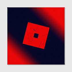 Холст квадратный ROBLOX Минимализм, цвет: 3D-принт — фото 2