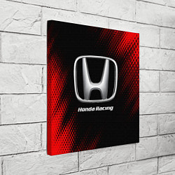 Холст квадратный HONDA RACING Sport Style, цвет: 3D-принт — фото 2