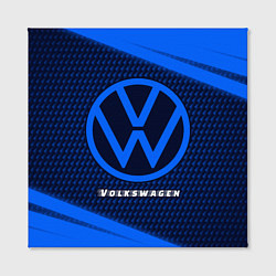 Холст квадратный VOLKSWAGEN Volkswagen Абстракция, цвет: 3D-принт — фото 2