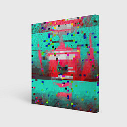 Картина квадратная Fashion glitch 2088