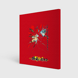 Картина квадратная Осколки Биско