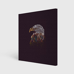 Холст квадратный Статный орёл, цвет: 3D-принт