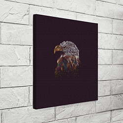 Холст квадратный Статный орёл, цвет: 3D-принт — фото 2