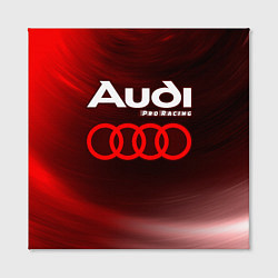 Холст квадратный AUDI Pro Racing Звезды, цвет: 3D-принт — фото 2